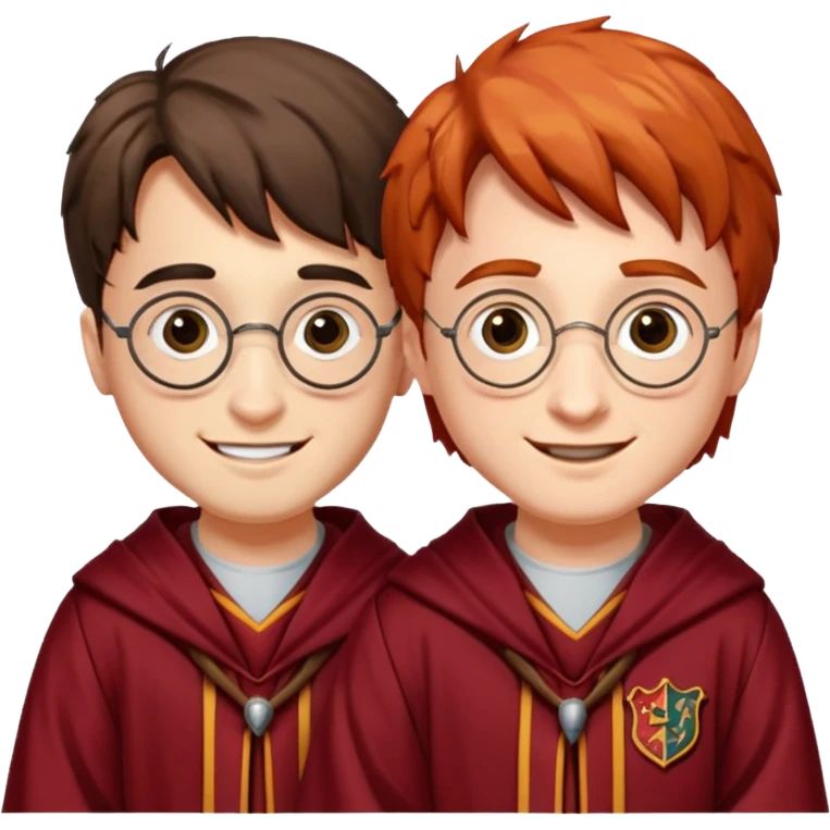 Harry potter and Ron wesley emoji