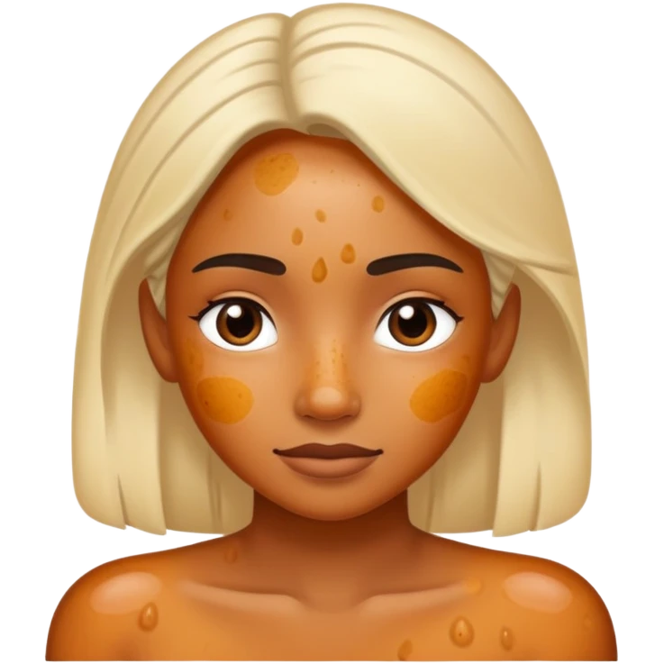 Hyper pigmentation meme emoji
