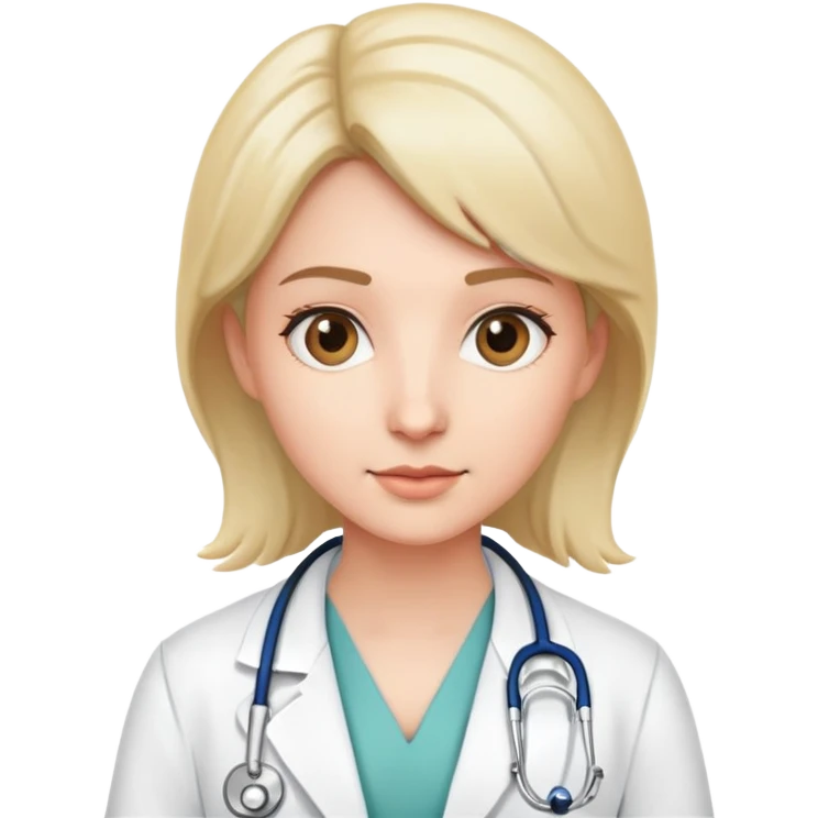 doctor with stethoscope emoji