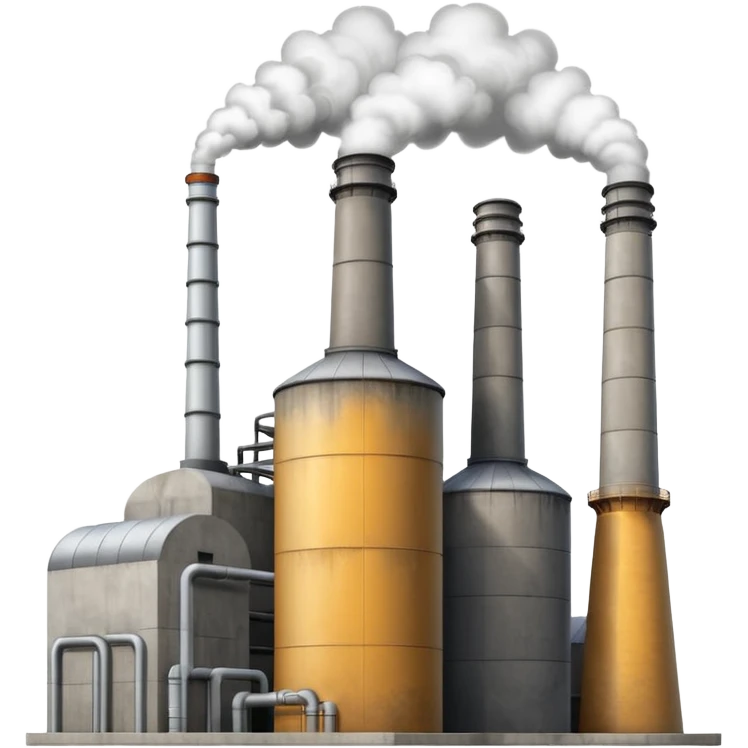 Thermal power plant emoji