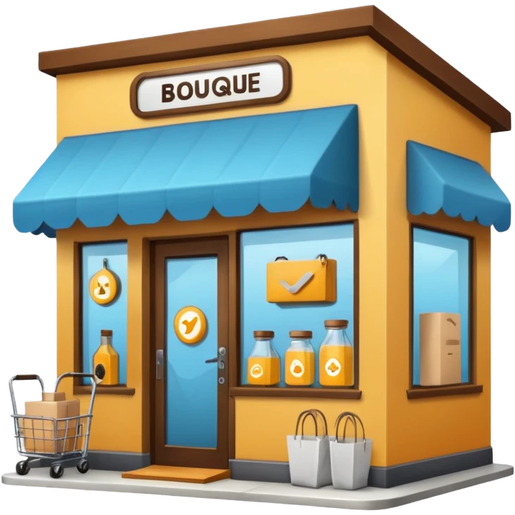 goods delivery point boutique emoji