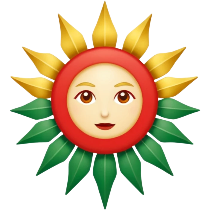 Kürdistan bayrağı  emoji