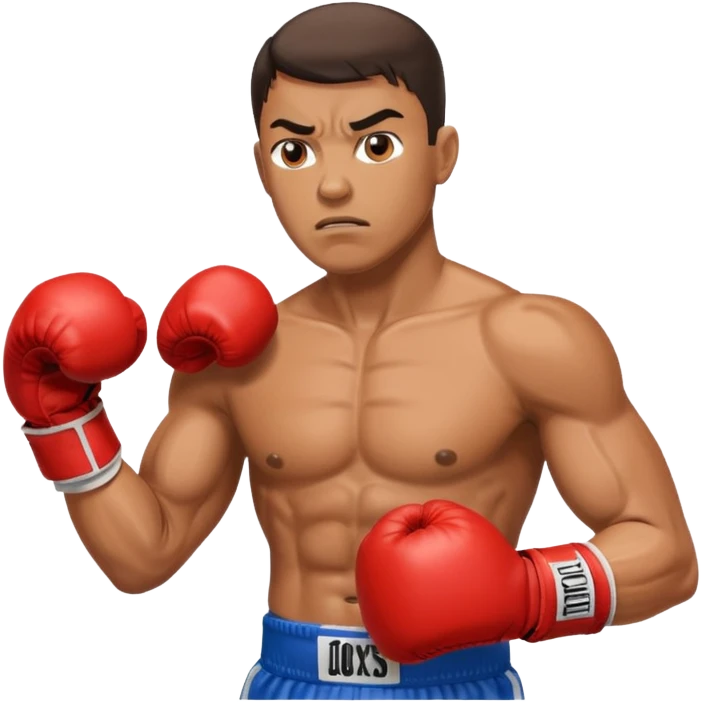 Boxer emoji