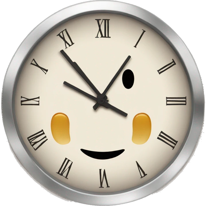 clock in tea emoji