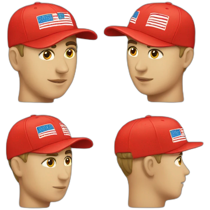 maga cap emoji