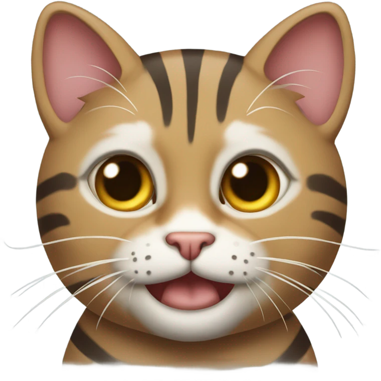 Great tabby cat emoji