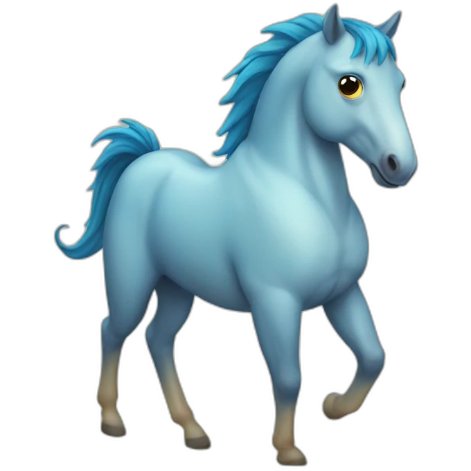 Fish horse emoji