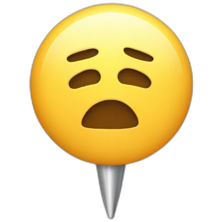 Round Pushpin emoji