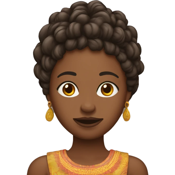 Bazié claudia from Burkina Faso  emoji