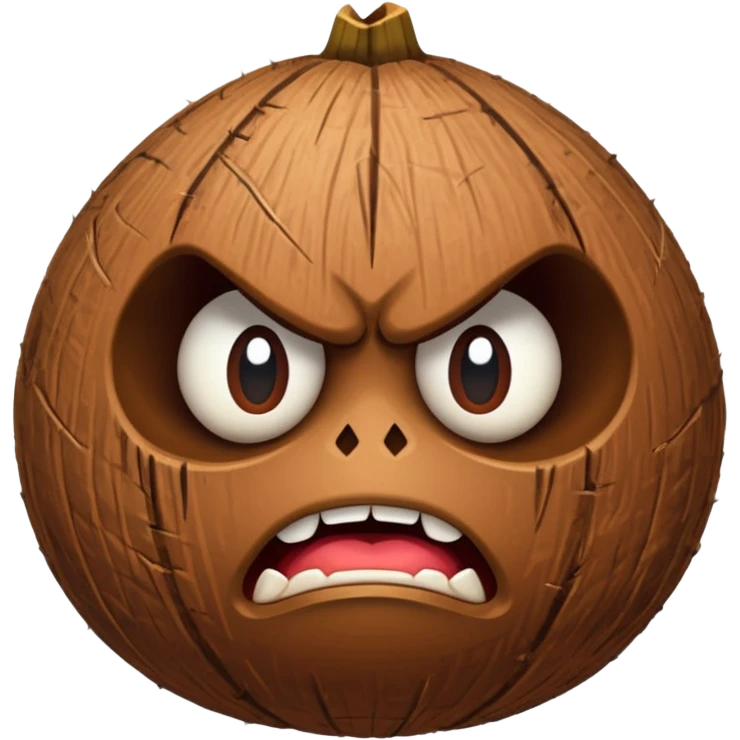 kakamora angry coconut Disney  emoji