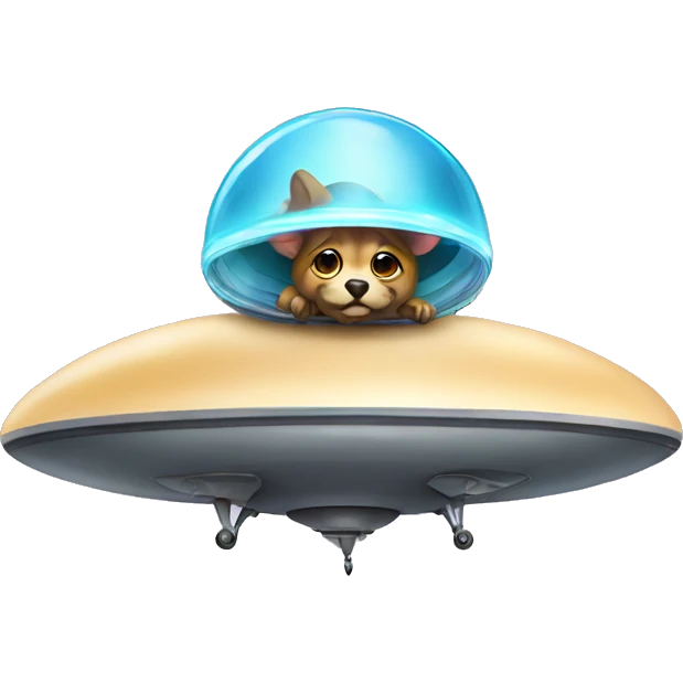 animal riding ufo emoji