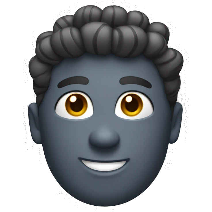 Velcro Curler made of plastic emoji