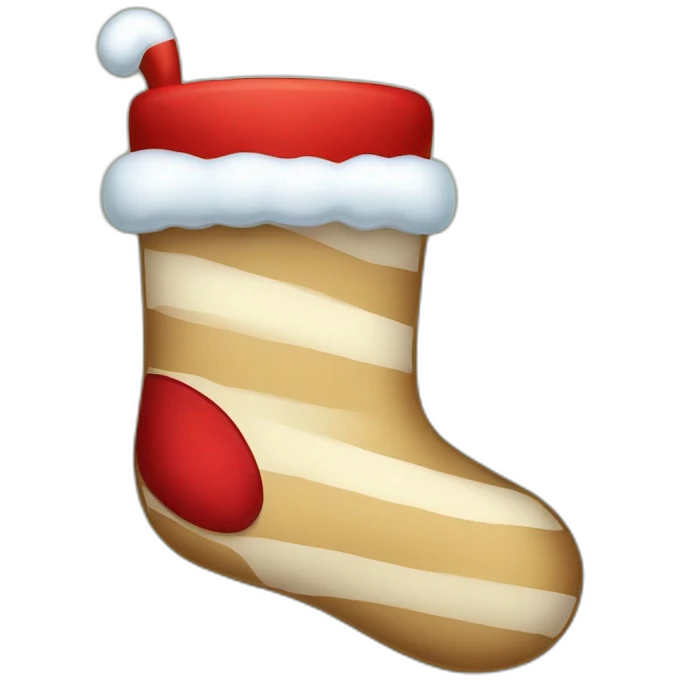 christmas stocking emoji