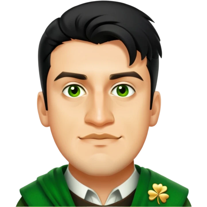 Wearing a Green Kilt emoji