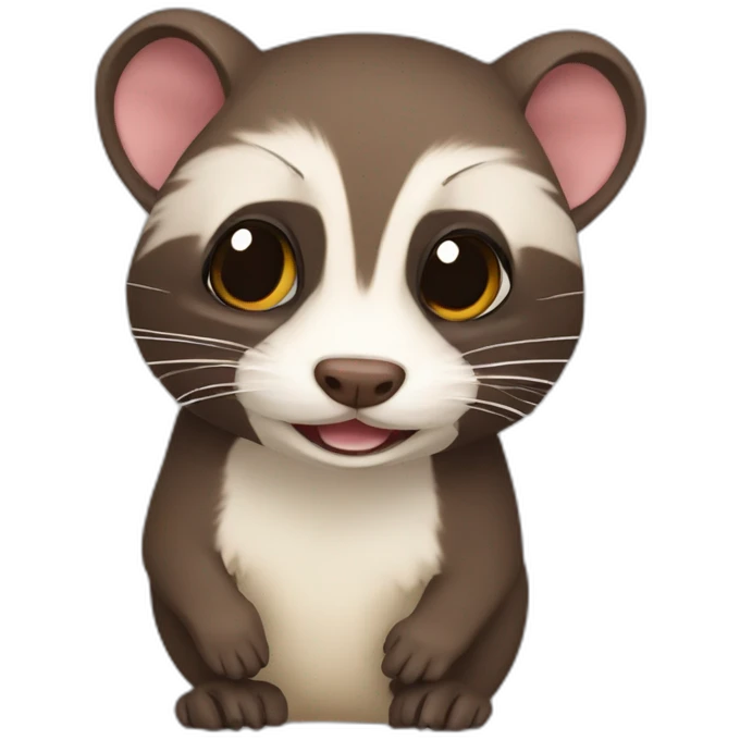 Furet qui vole emoji