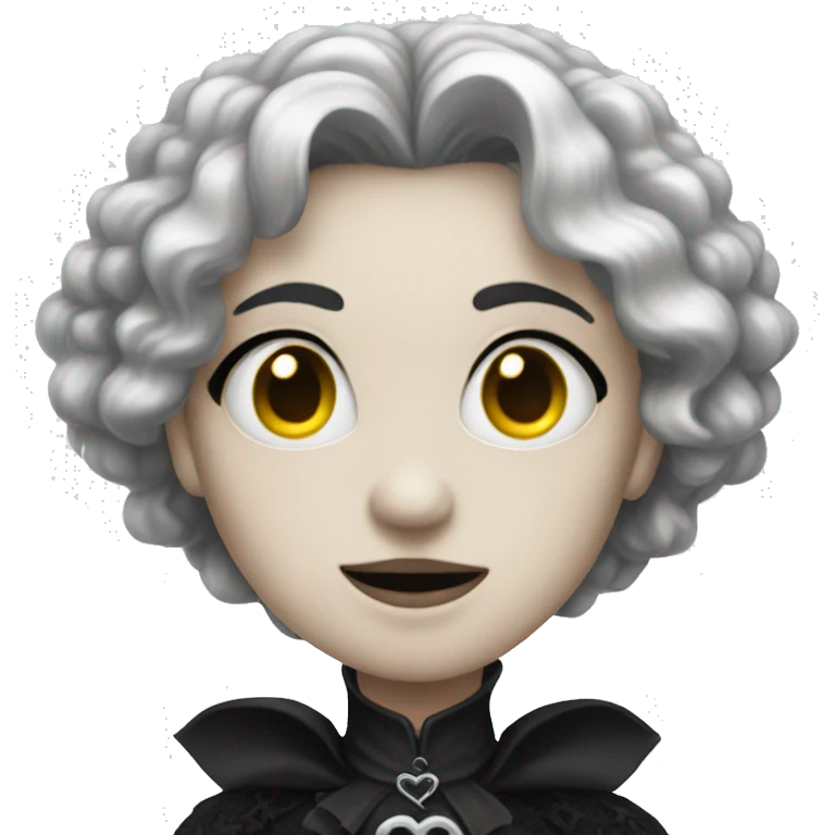 gothic heart emoji