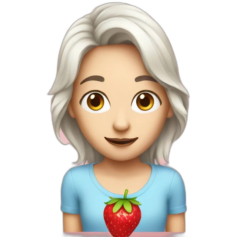 strawberry emoji