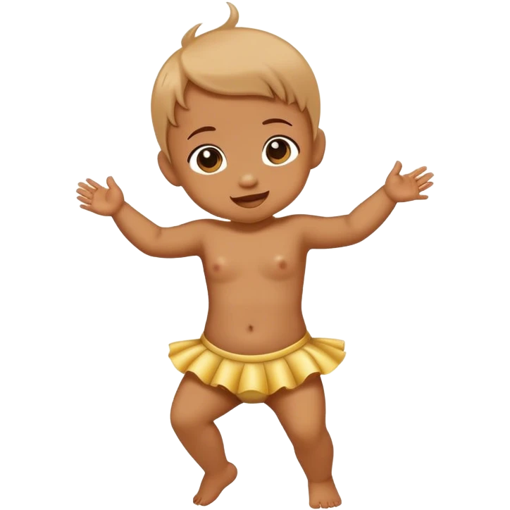 Baby dancing  emoji