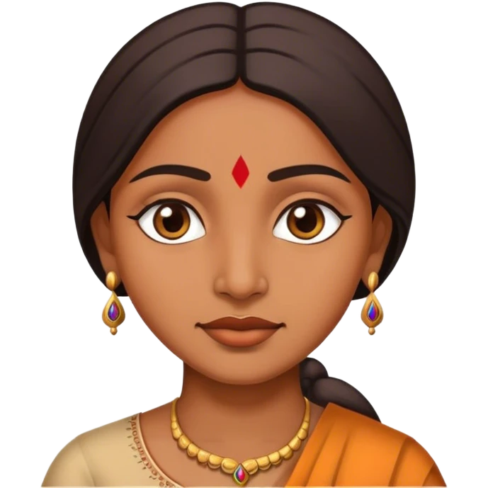 indian woman emoji