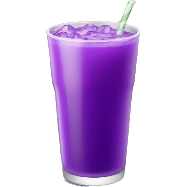 Purple drink  emoji