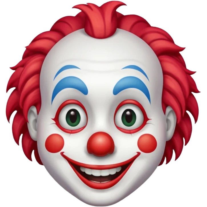 clown smile friendly emoji