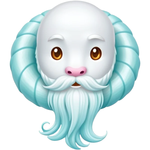Dragon beard candy, traditional Chinese sweet with fine strands of sugar emoji
