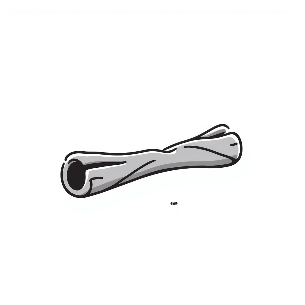 a cinnamon stick, hand drawn doodle style emoji