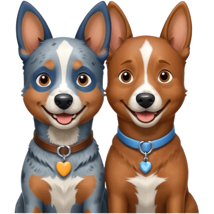 Bluey and bingo emoji