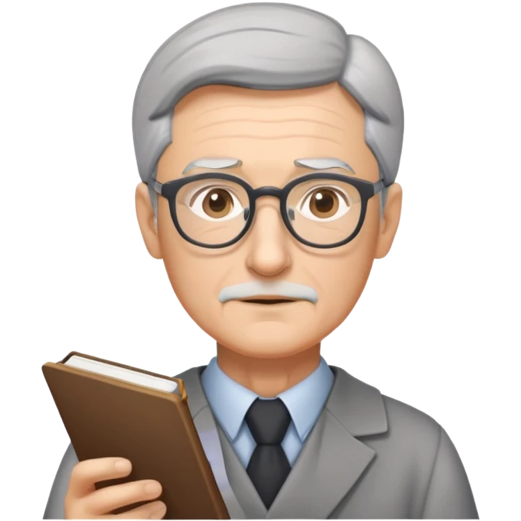 wise teacher guiding a student emoji