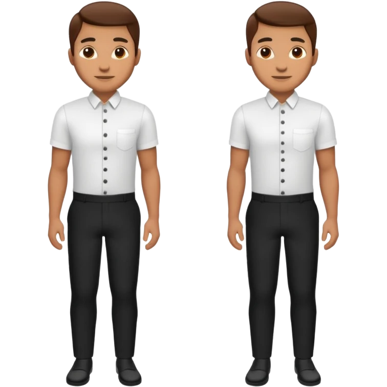 waiters full body emoji