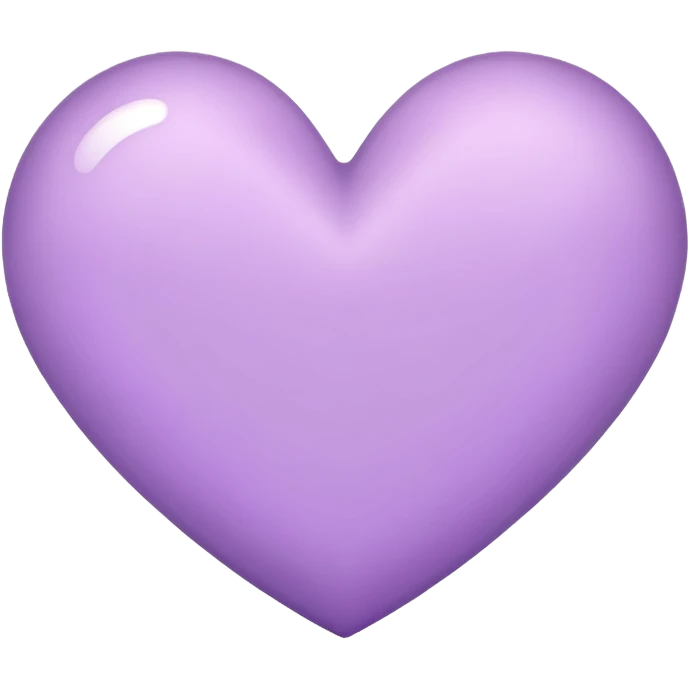 light purple heart emoji