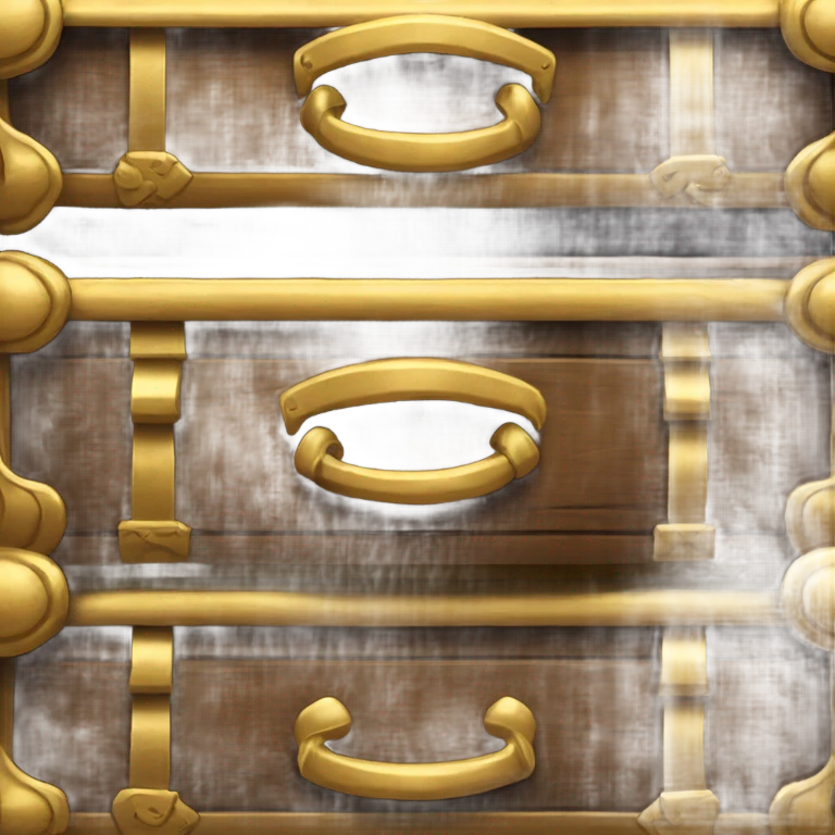 gold antique chest emoji