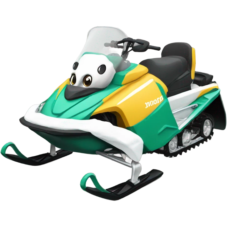 Snowmobile emoji