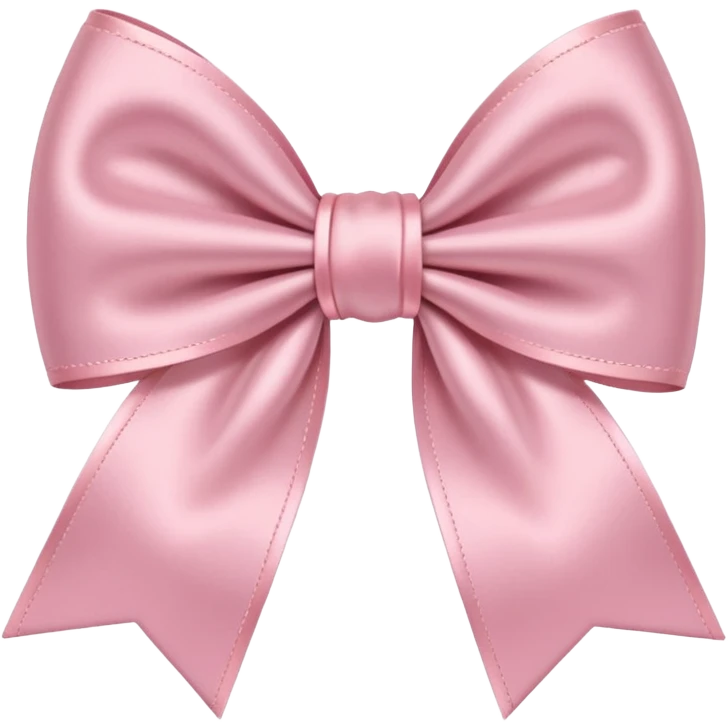 Light pink bow emoji