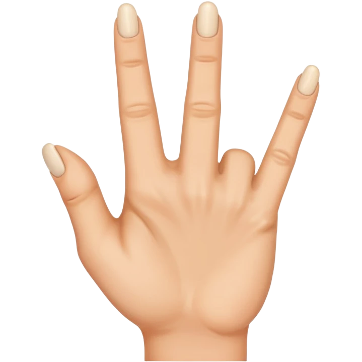 middle finger emoji