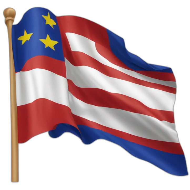 Drapeau de la républiques de Tchétchénie  emoji