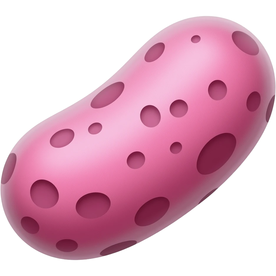 Bactéria cor de rosa emoji