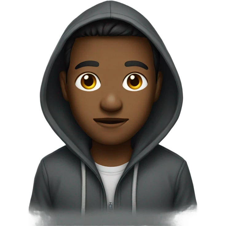  Plateau’s wearing a hoodie  emoji