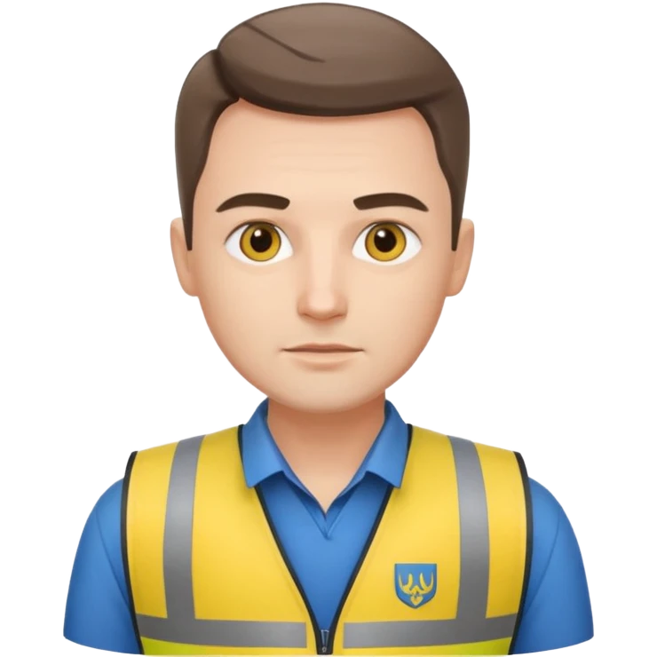 сгенерируй украинского журналиста emoji