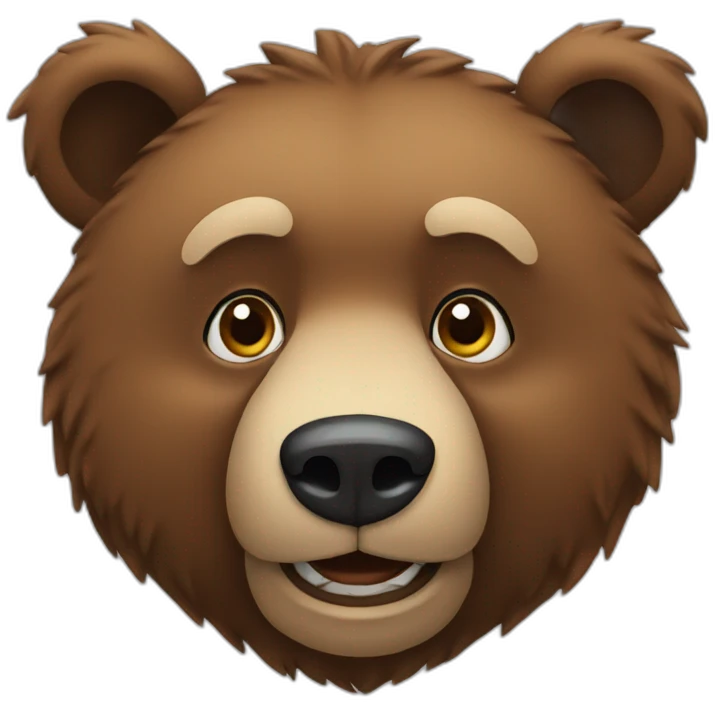 the bear emoji