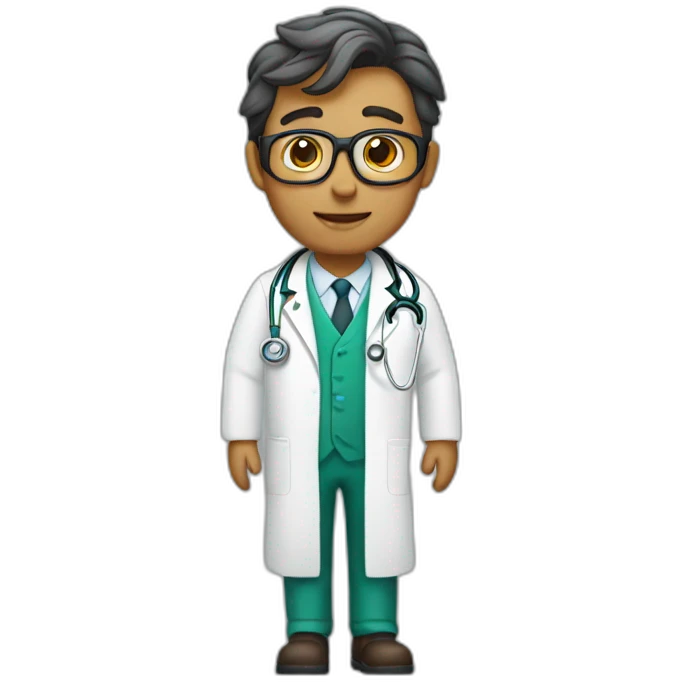 doctor going to the pub emoji