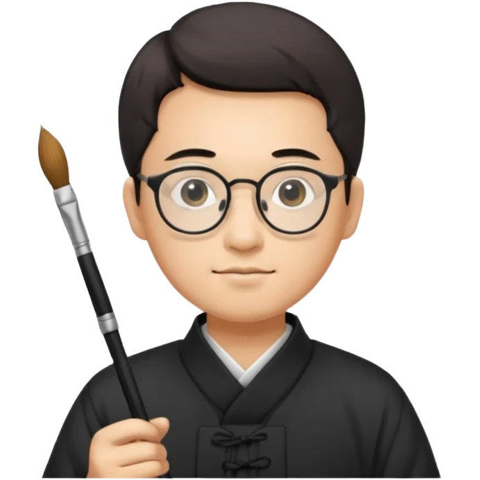 Ingeniero con letra china emoji