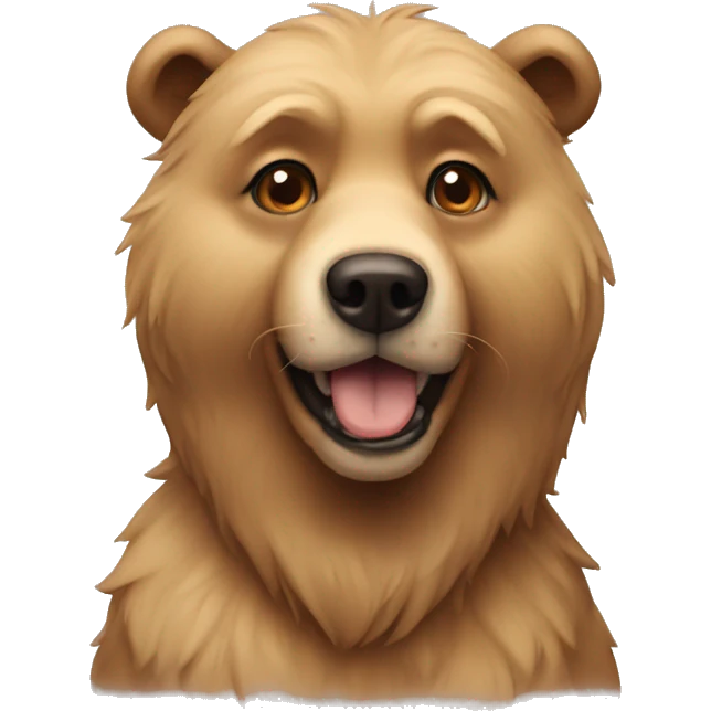 dog bear emoji