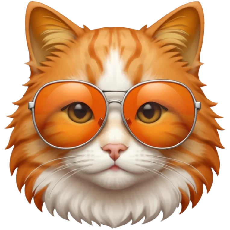 Cat wearing sunglasses emoji