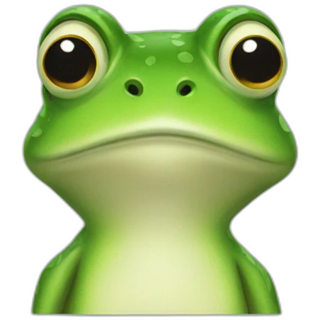 waiting-frog emoji