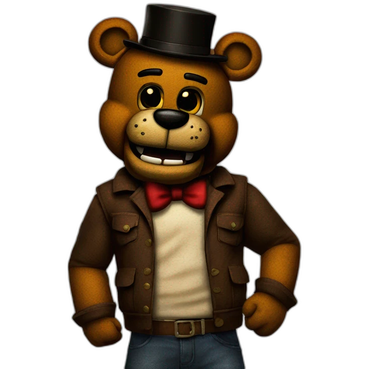Freddy Fazbear fnaf emoji
