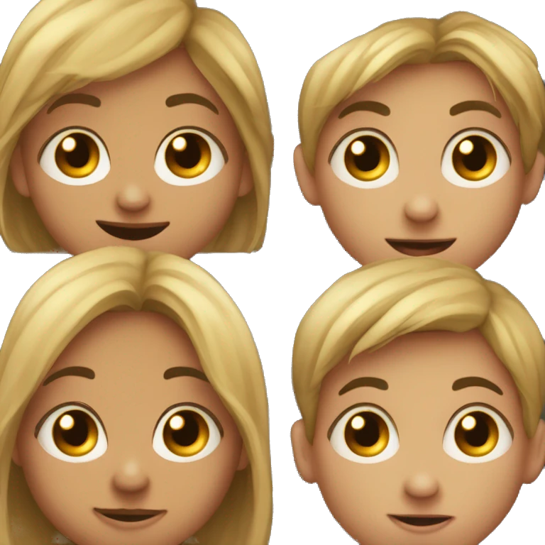 Cara de un niño y con ojos de corazón  emoji