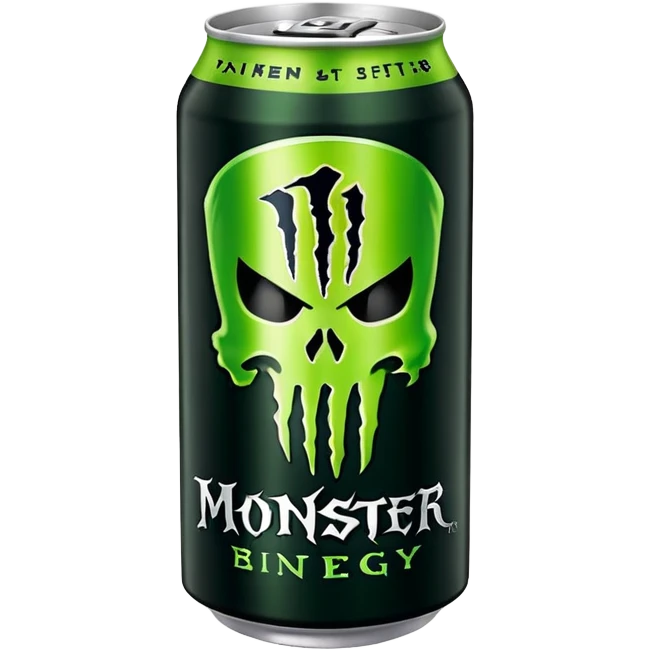 Monster energy drink emoji