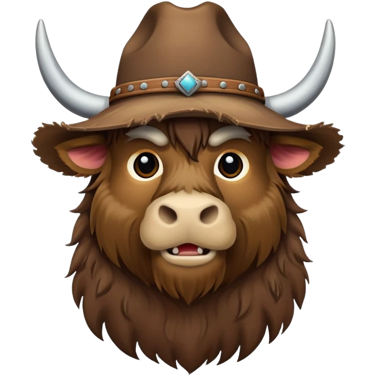 Cowboy Yak emoji