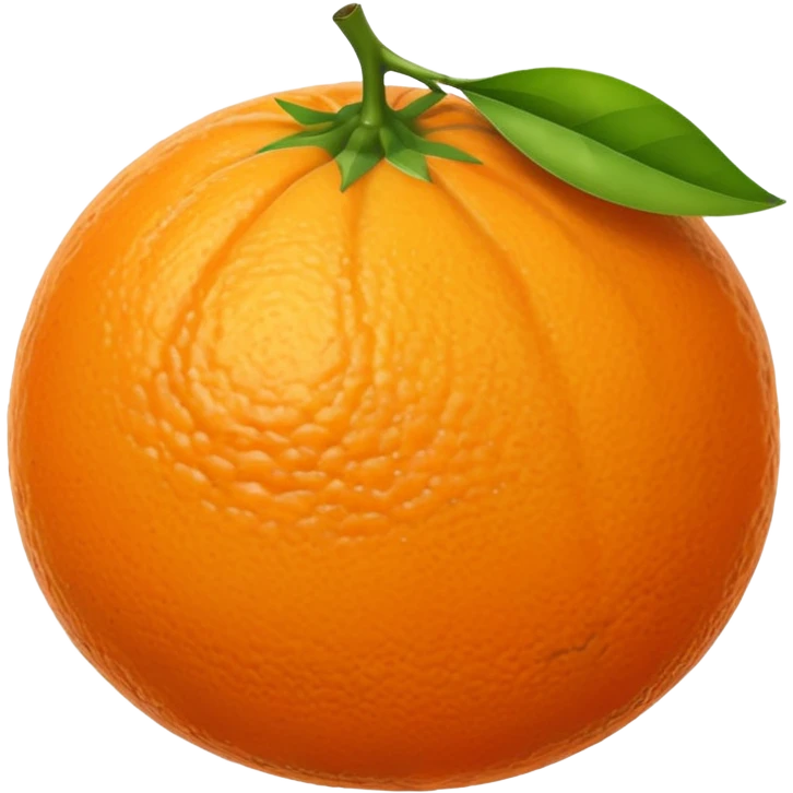 mascular orange emoji